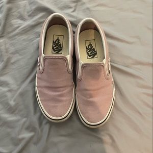 Size 6 purple slip on vans